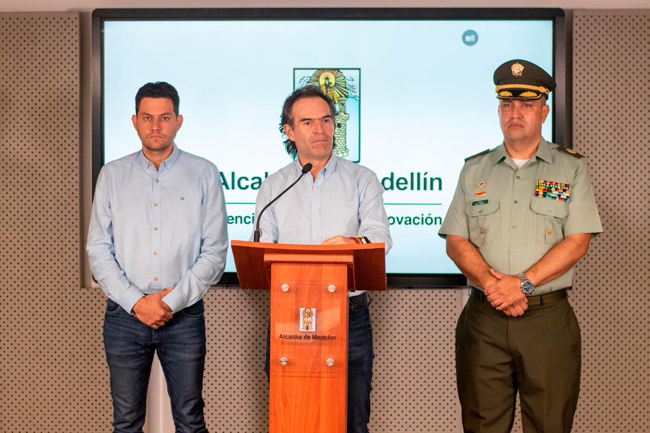 “Medellín no es refugio de criminales”: alcalde Federico Gutiérrez, tras la captura de dos extranjeros por casos de explotación sexual y comercial
