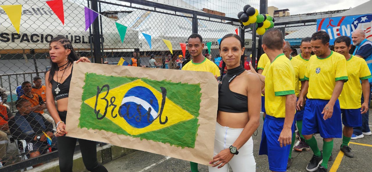 Habitantes de Calle celebran la Copa América de la Inclusión