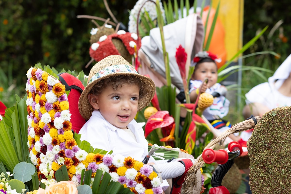 342 niñas y niños participarán en el 26.° Desfile de Silleteritos de Santa Elena