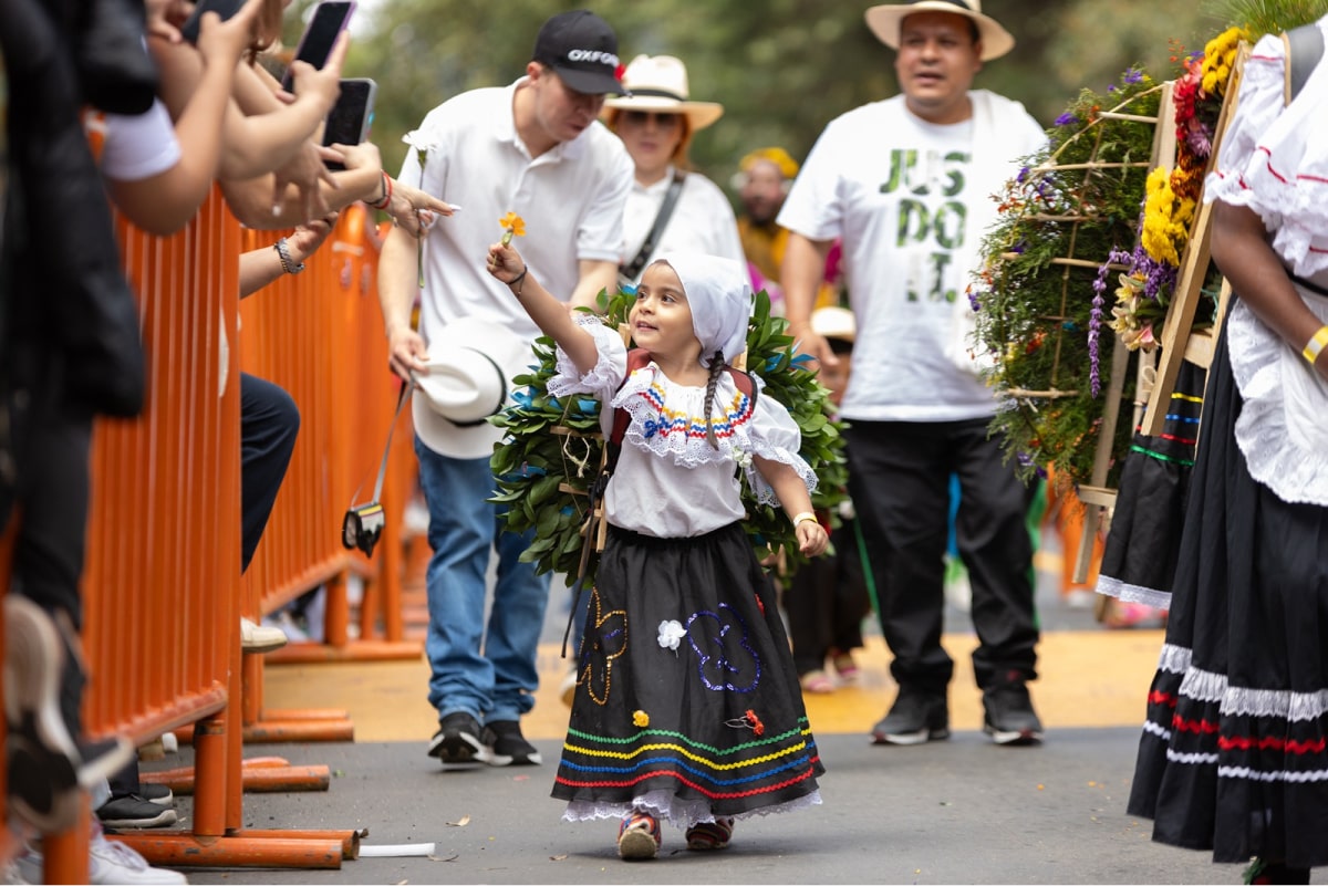 342 niñas y niños participarán en el 26.° Desfile de Silleteritos de Santa Elena