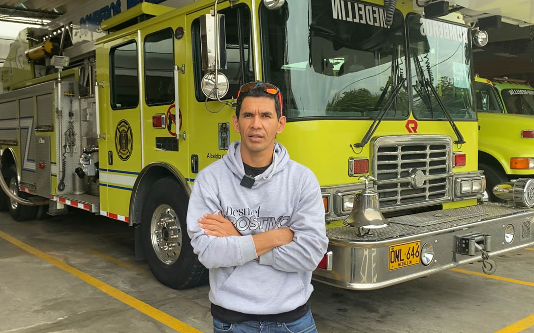 William, el bombero de Medellín que ganó carrera internacional en el cañón del Chicamocha
