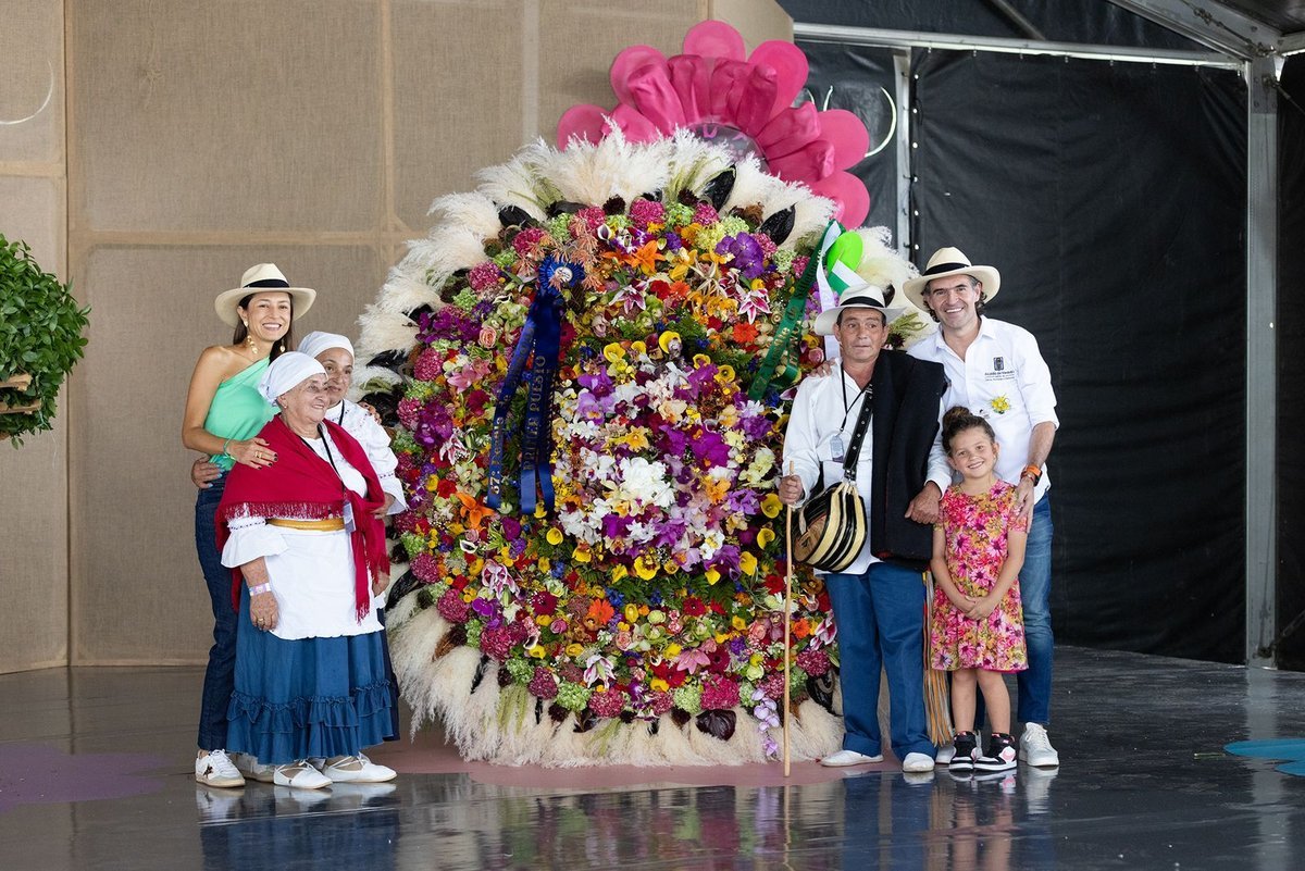 La Feria de las Flores volvió a ser de la gente