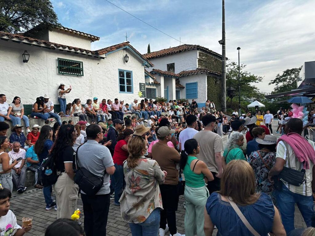 Calle de los Artistas, en el Pueblito Paisa